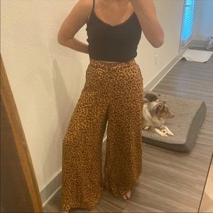 Free People Cheetah Pants